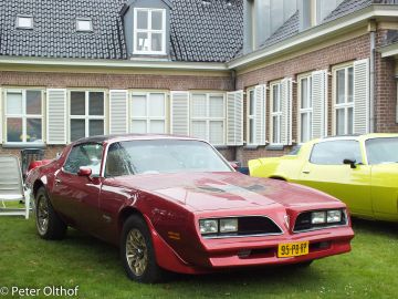 Red 1979 Pontiac Firebird Esprit